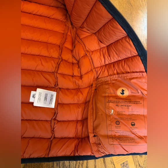 NWT Save The Duck Kids Boys Dony Puffer Jacket Black Size 8 - Picture 10 of 15